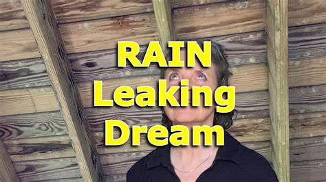 dream of a leaking roof|The Spiritual Meaning of a Leaking Roof in a Dream:。